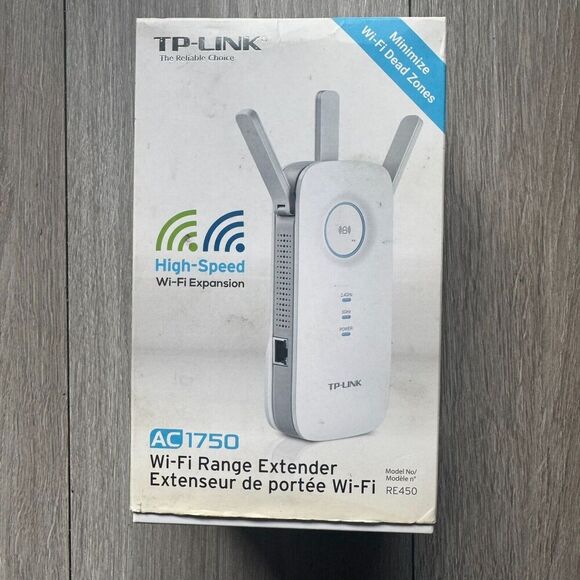TP-Link AC1750 Internet Wi-Fi Dual Band Range Extender RE450 - Picture 2 of 12